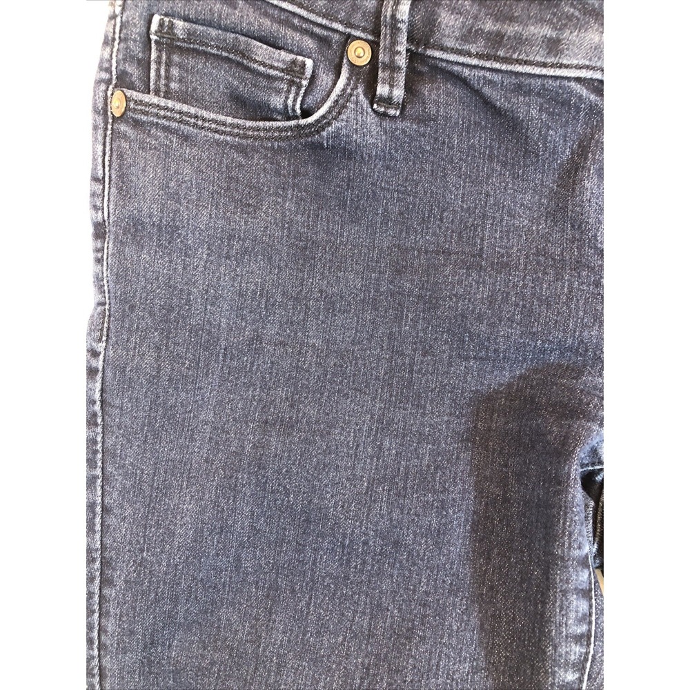 Ann Taylor Loft Jeans Women's Size 27/4 Denim Dark Blue Modern Crop Low Rise - Picture 4 of 13